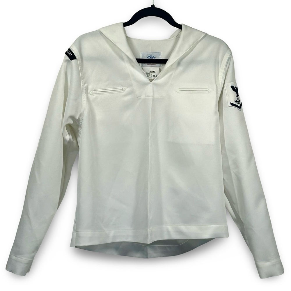 DSCP‎ US Navy Vintage Jumper Women's Size 14MR Flight Combat Camera Atlantic